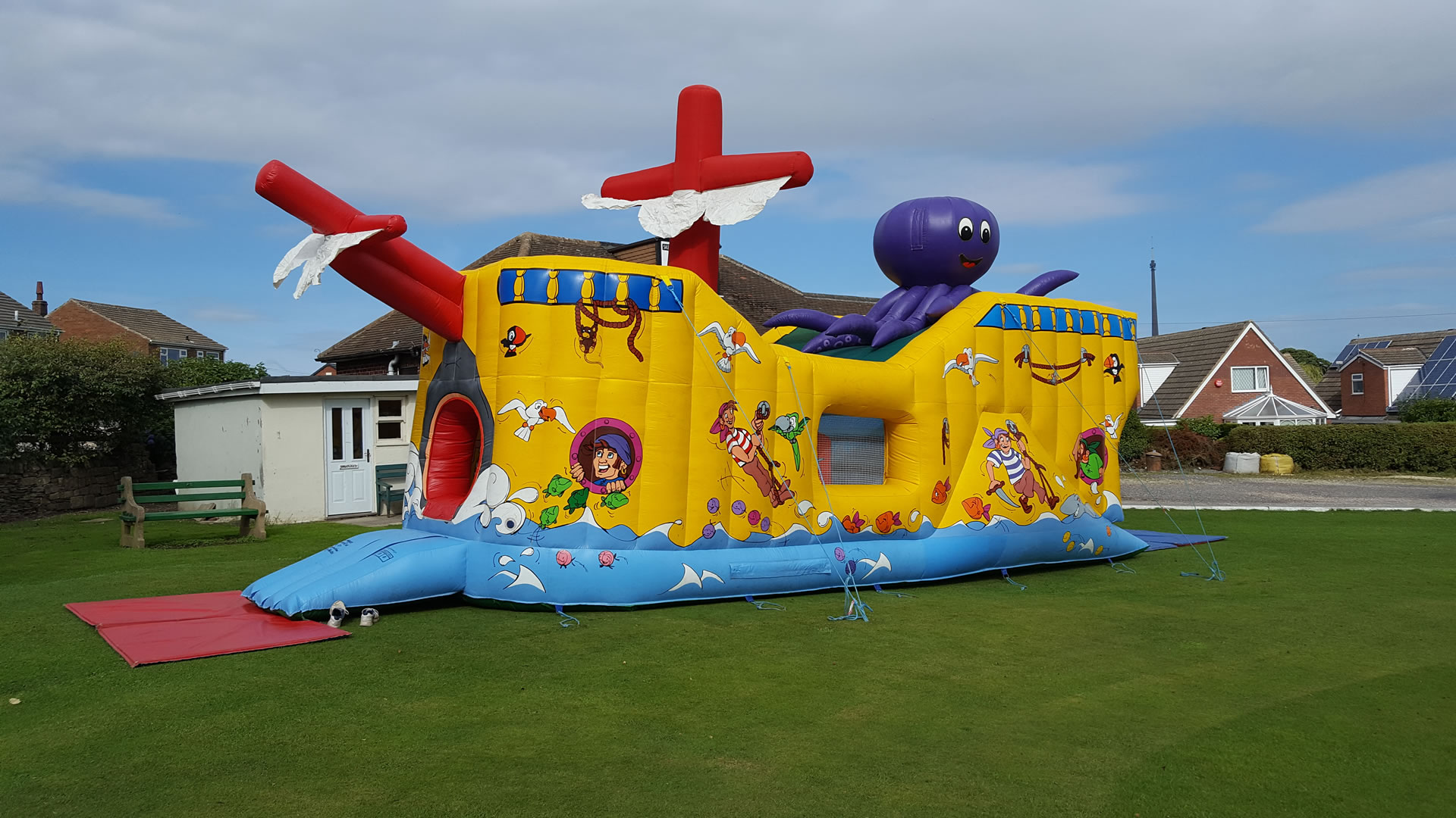 Galleon Ship Assault Course Hire